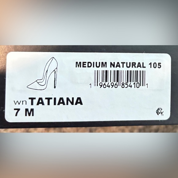 NWT • Nine West • Women's Tatiana Pumps • Cognac • Size 7M • Brown Heels - Picture 5 of 5